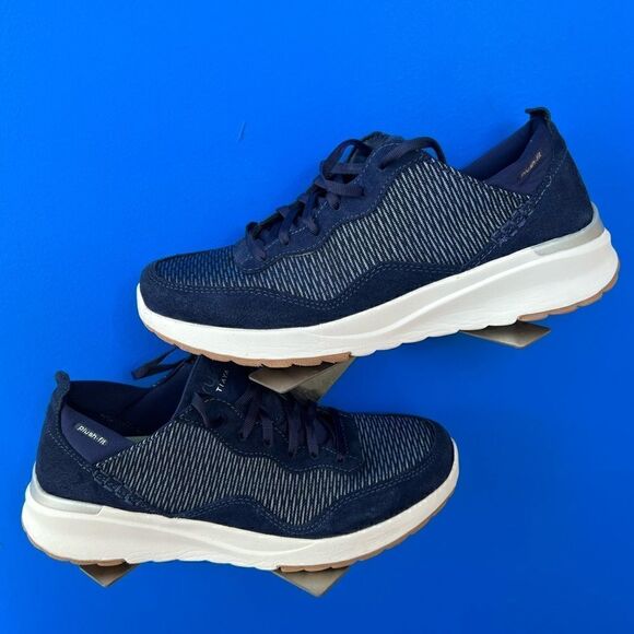 Ryka Women's Tiaya Mesh & Suede Lace-Up Walking Sneakers, Black Size 10M - Picture 1 of 6